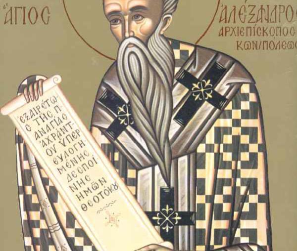 Sfântul Ierarh Alexandru, Patriarhul Constantinopolului