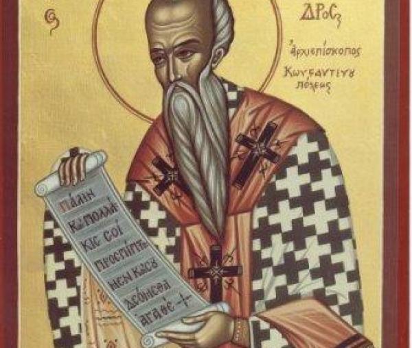 Sfântul Ierarh Alexandru, Patriarhul Constantinopolului