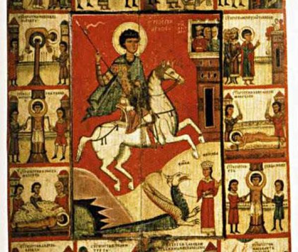 Sfântul Mare Mucenic Gheorghe, Purtătorul de biruință