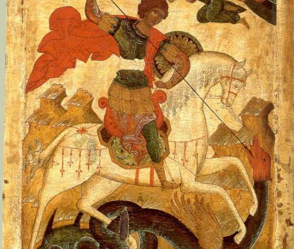 Sfântul Mare Mucenic Gheorghe, Purtătorul de biruință