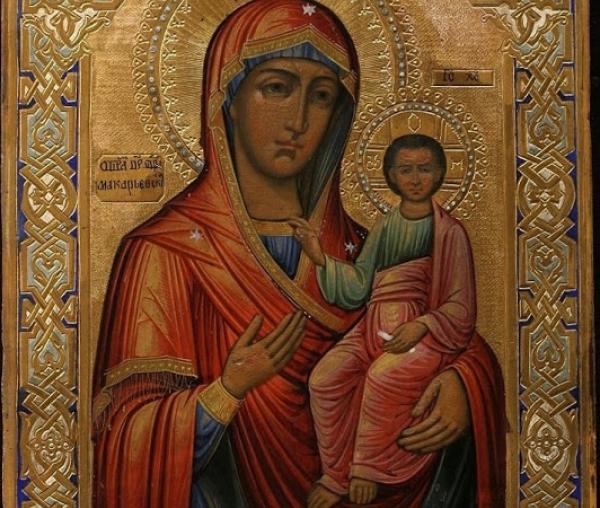 Icoana Maicii Domnului „a sfântului Macarie”