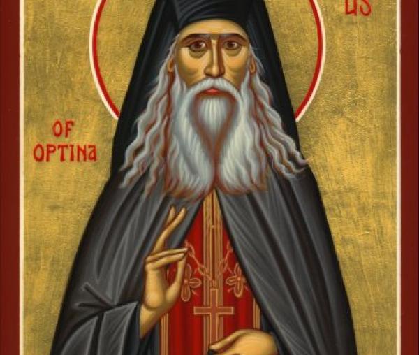 Icoana sfântului Varsanufie de la Optina