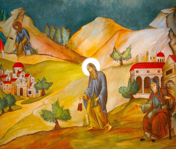 Sfântul Cuvios David din Evia