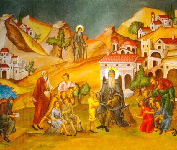 Sfântul Cuvios David din Evvia