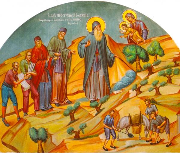 Sfântul Cuvios David din Evia