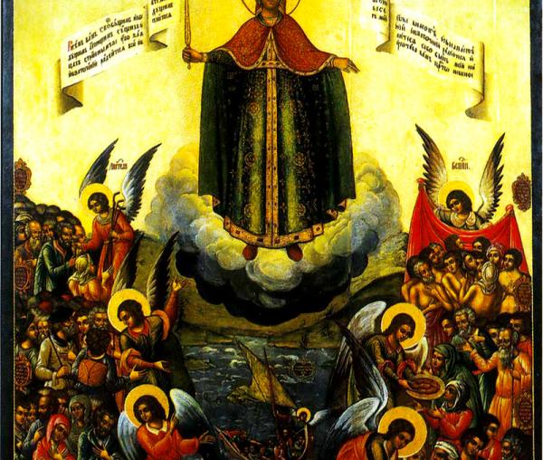 Icoana Maicii Domnului „Bucuria tuturor celor necăjiți”