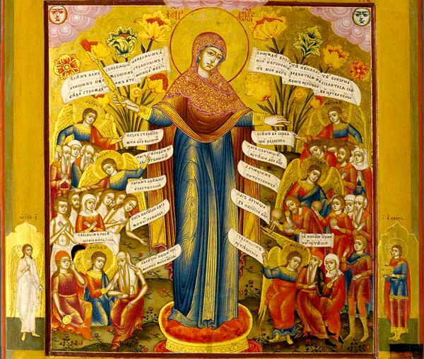 Icoana Maicii Domnului „Bucuria tuturor celor necăjiți”