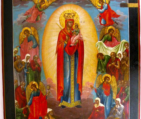 Icoana Maicii Domnului „Bucuria tuturor celor necăjiți”