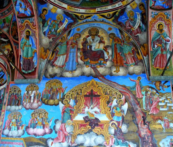 Frescă Mănăstirea Rila - Bulgaria