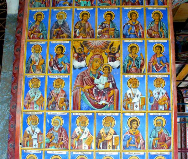 Frescă Mănăstirea Rila - Bulgaria