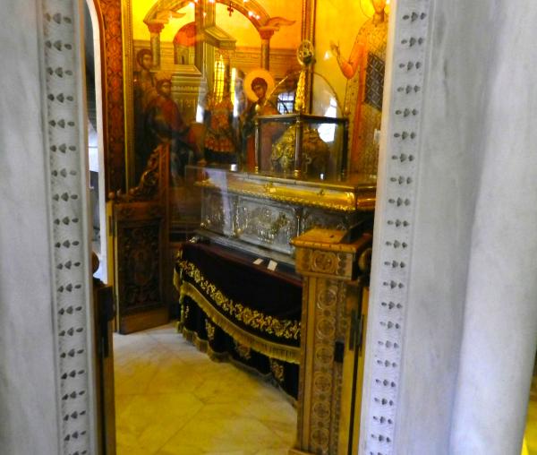 Moaştele Sfântului Mucenic Dimitrie Izvorâtorul de Mir