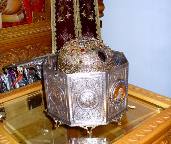 Moaştele Sfântului Ierarh Partenie, Episcopul Lampsacului