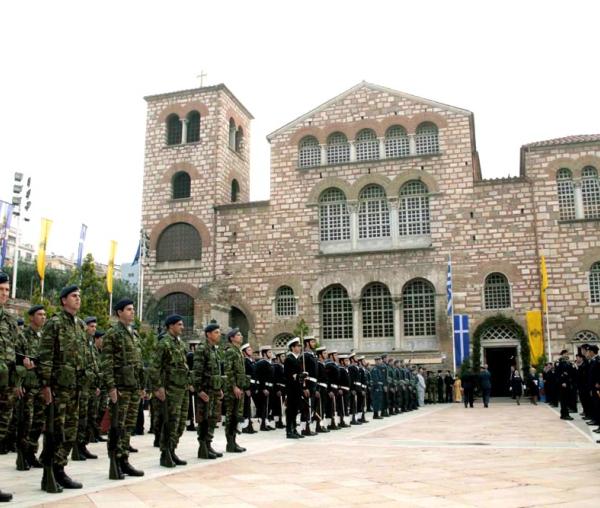 Procesiune Sfântul Mucenic Dimitrie Izvorâtorul de Mir - Tesalonic 2012