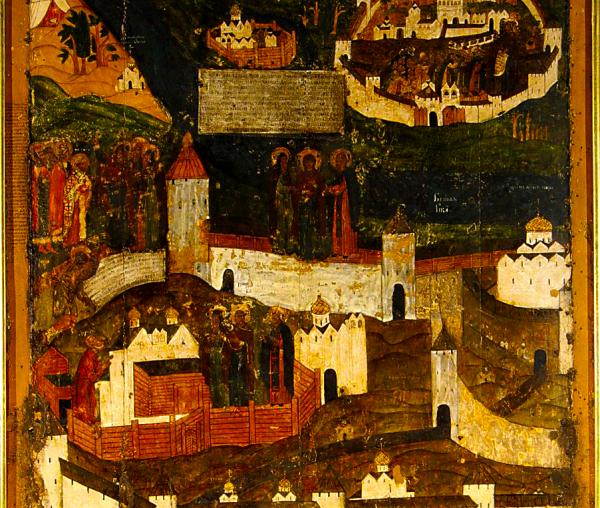 Icoana Maicii Domnului „Protectoarea” din Pskov