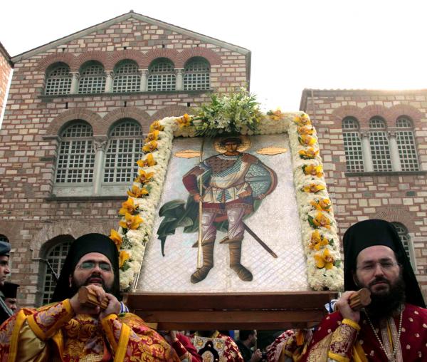Procesiune Sfântul Mucenic Dimitrie Izvorâtorul de Mir - Tesalonic