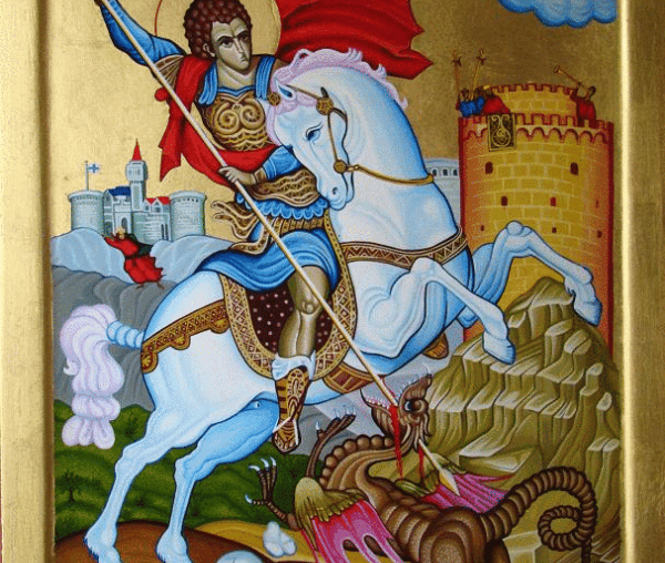 Sfântul Mare Mucenic Gheorghe, Purtătorul de biruință