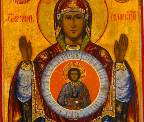 Icoana Maicii Domnului „a Semnului” din Novgorod