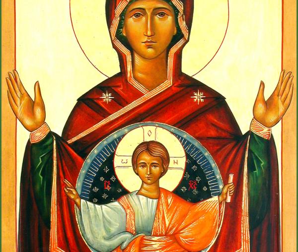 Icoana Maicii Domnului „a Semnului” din Novgorod