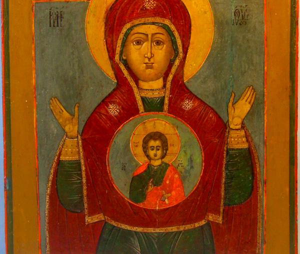 Icoana Maicii Domnului „a Semnului” din Novgorod