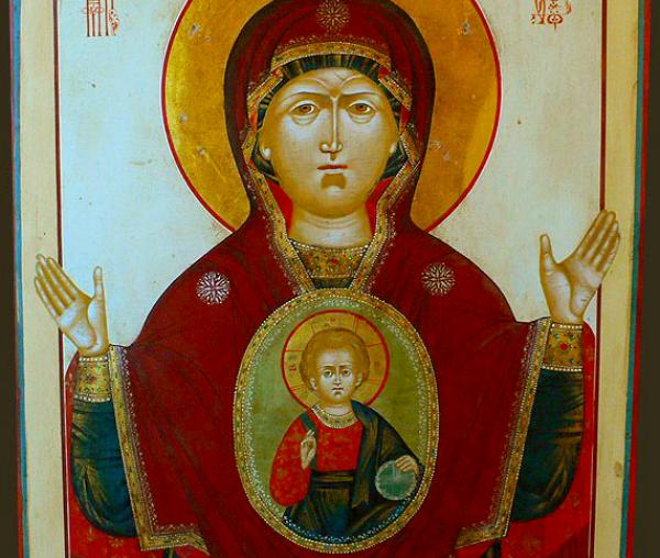 Icoana Maicii Domnului „a Semnului” din Novgorod