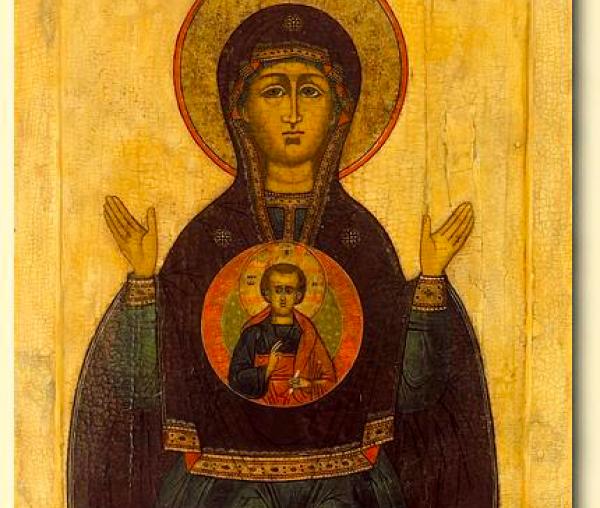 Icoana Maicii Domnului „a Semnului” din Novgorod