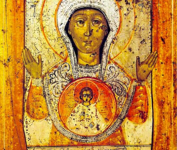Icoana Maicii Domnului „a Semnului” din Novgorod