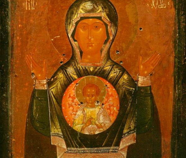 Icoana Maicii Domnului „a Semnului” din Novgorod