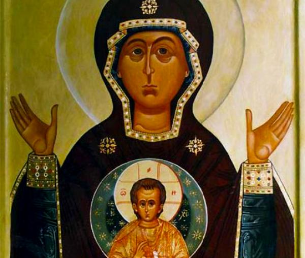 Icoana Maicii Domnului „a Semnului” din Novgorod