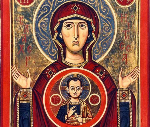 Icoana Maicii Domnului „a Semnului” din Novgorod