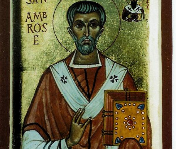 Sfântul Ierarh Ambrozie, Episcopul Mediolanului