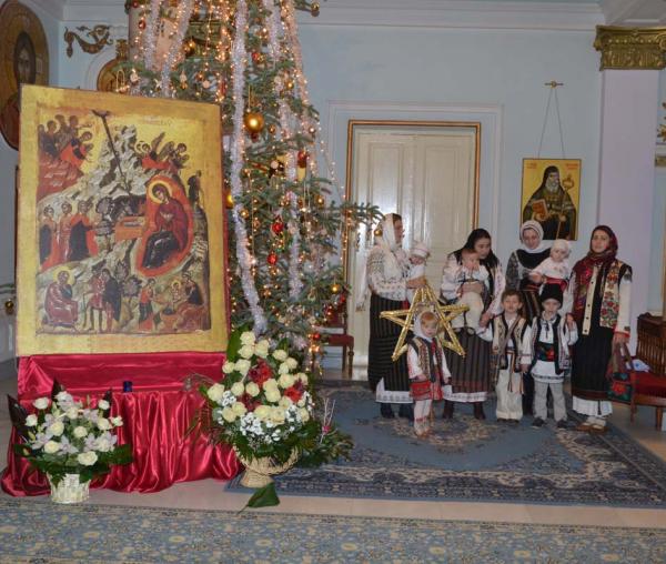 Colindători la Reşedinţa Mitropolitană - Grădiniţa de copii Diaconia