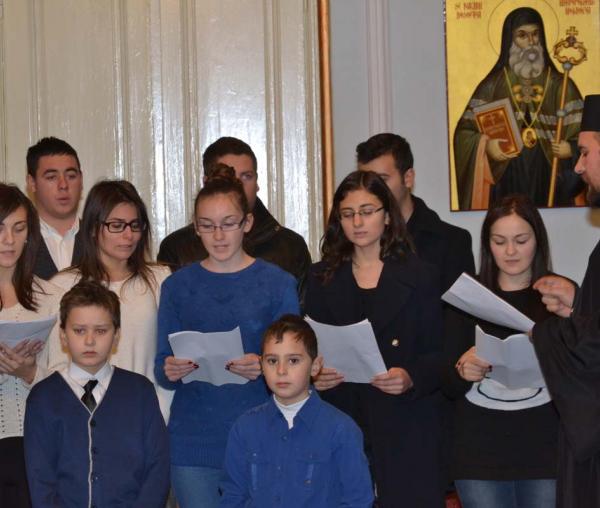 Colindători la Reşedinţa Mitropolitană - Parohia Tungujei Protopopiatul Iasi 3