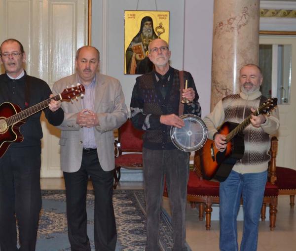 Colindători la Reşedinţa Mitropolitană - Colindători de la Palatul Culturii