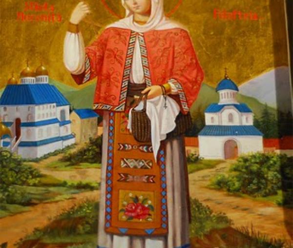 Sfânta Muceniță Filofteia de la Curtea de Argeș