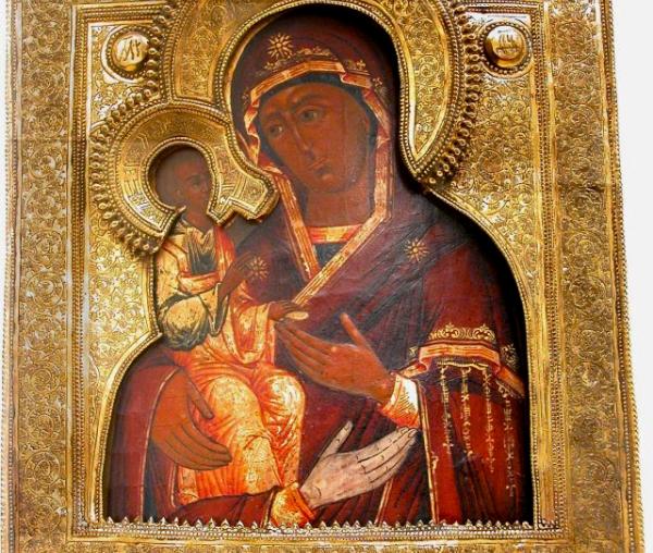 Icoana Maicii Domnului „a Sfântului Ioan Damaschin” (Tricherousa)