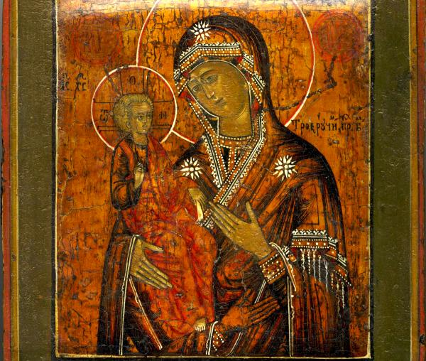Icoana Maicii Domnului „a Sfântului Ioan Damaschin” (Tricherousa)