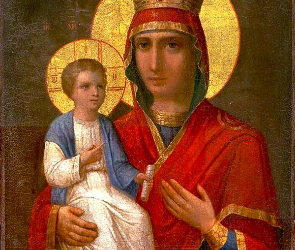 Icoana Maicii Domnului „a Sfântului Ioan Damaschin” (Tricherousa)