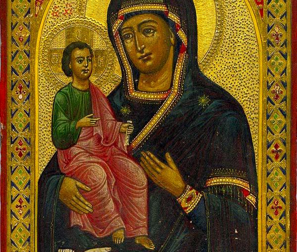 Icoana Maicii Domnului „a Sfântului Ioan Damaschin” (Tricherousa)