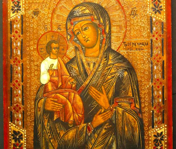Icoana Maicii Domnului „a Sfântului Ioan Damaschin” (Tricherousa)