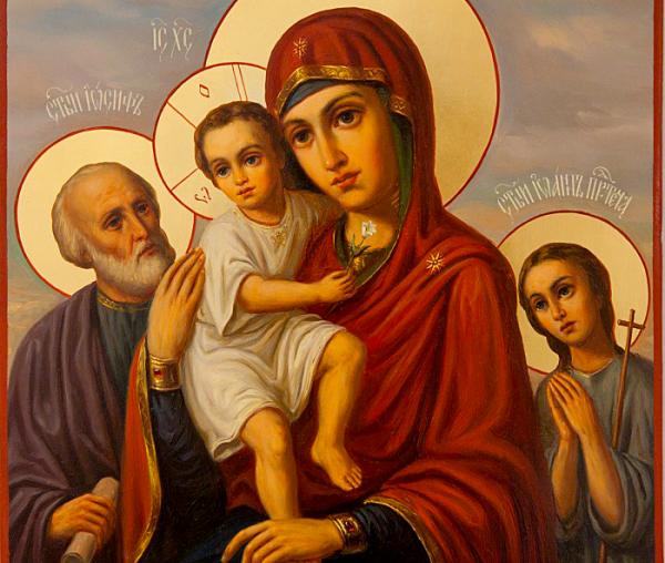 Icoana Maicii Domnului „Trei Bucurii”
