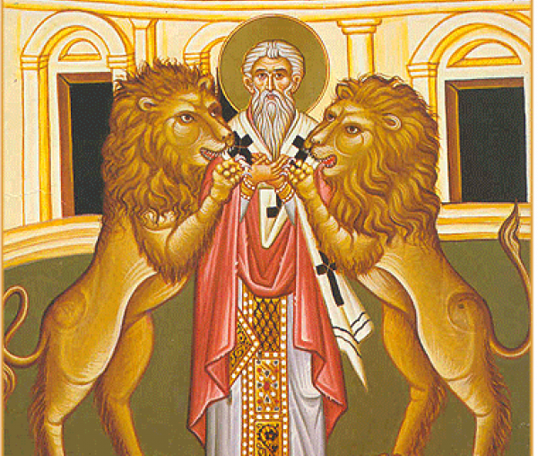 Sfântul Sfințit Mucenic Ignatie Teoforul, Episcopul Antiohiei