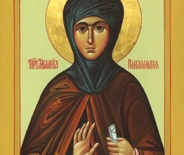 Sfânta Cuvioasă Melania Romana