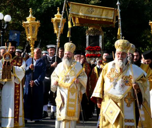 Procesiune cu moaştele Sfântului Ierarh Spiridon - 3 noiembrie 2013
