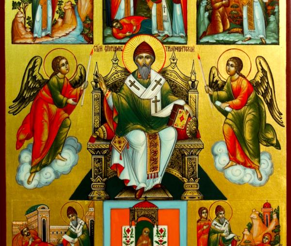 Sfântul Ierarh Spiridon, Episcopul Trimitundei