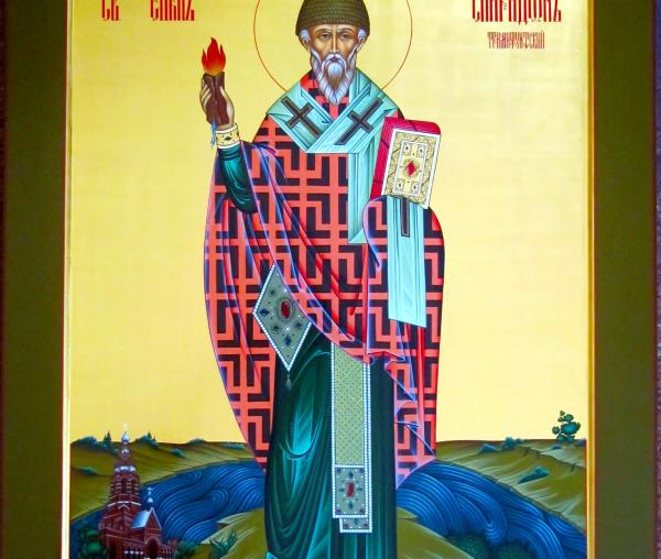 Sfântul Ierarh Spiridon, Episcopul Trimitundei