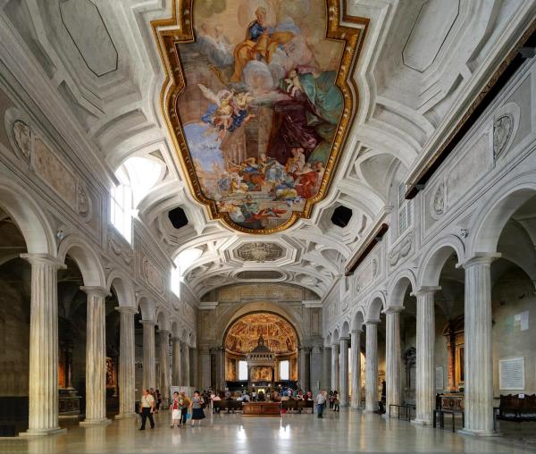 Basilica San Pietro in Vincoli, Roma - locul în care se află cinstitele lanțuri Sfântului Apostol Petru