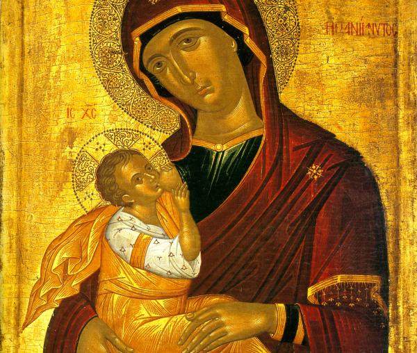 Icoana Maicii Domnului „Cea care alăptează” (Galaktotrophousa)