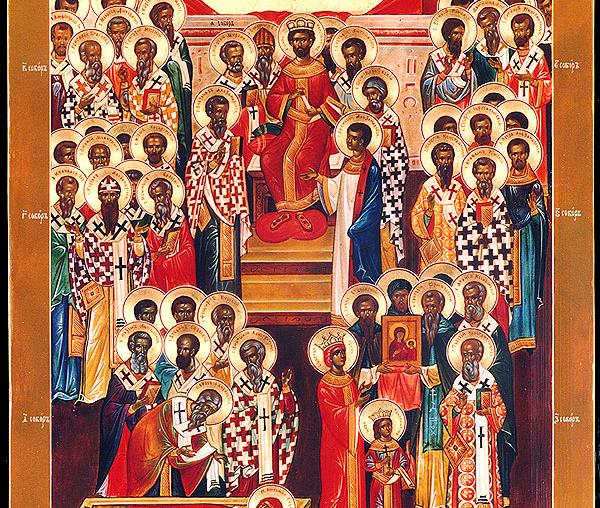 Sfinţii Părinţi de la Sinodul al VI-lea Ecumenic