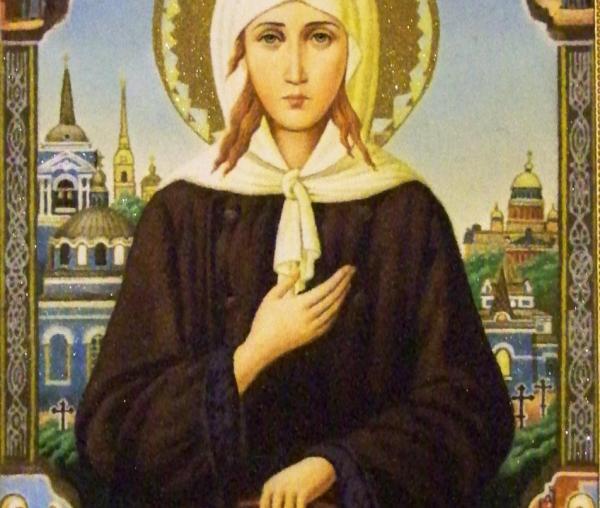 Sfânta Xenia din Sankt Petersburg