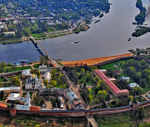 Novgorod - vedere aeriană
